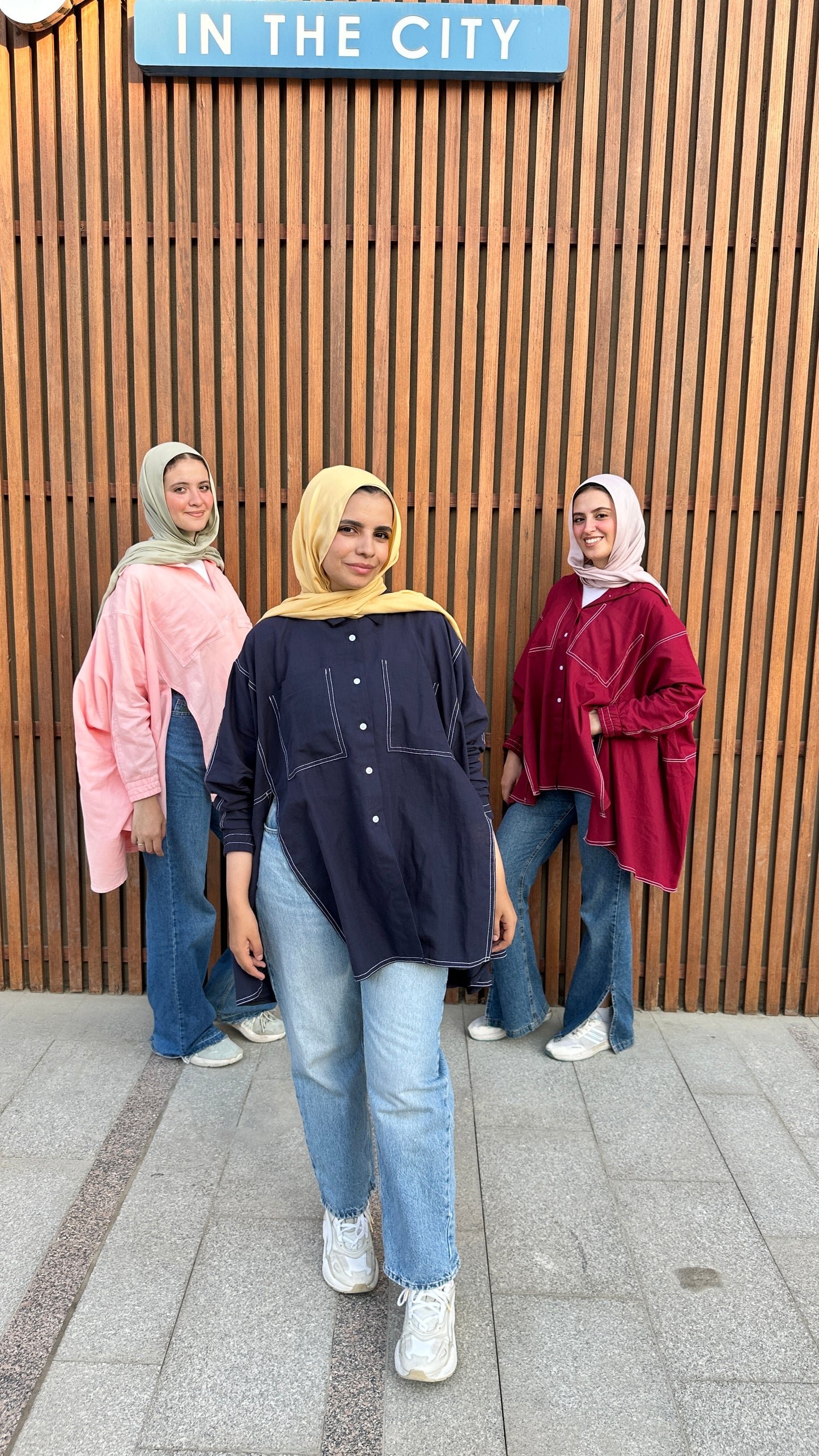 Navy Cloudy Blouse