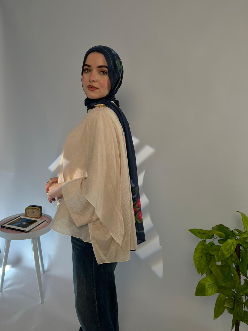 Buttercream Flowy Blouse