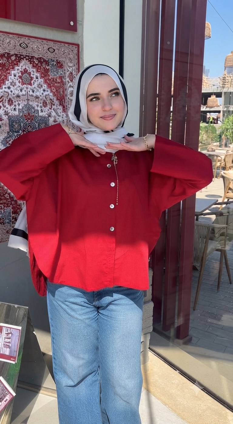Rounded emanora shirt