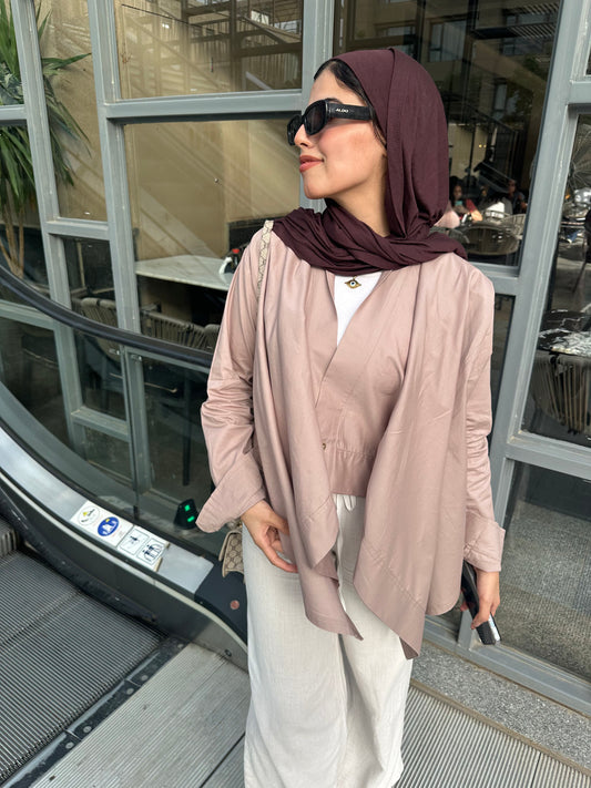 Dusty Lilac Edgy Shirt