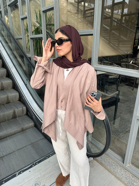Dusty Lilac Edgy Shirt