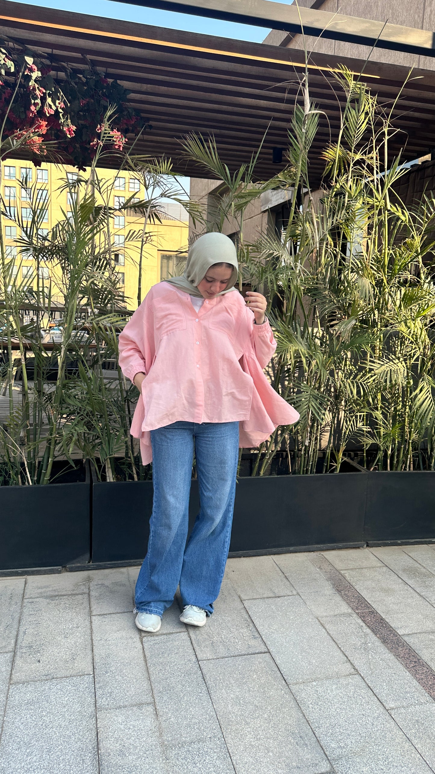 Pink Cloudy Blouse