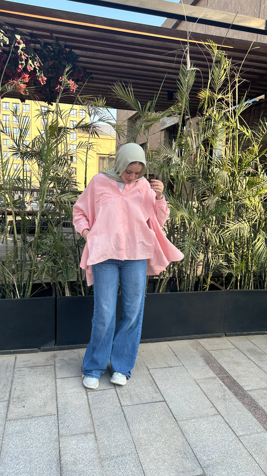 Pink Cloudy Blouse