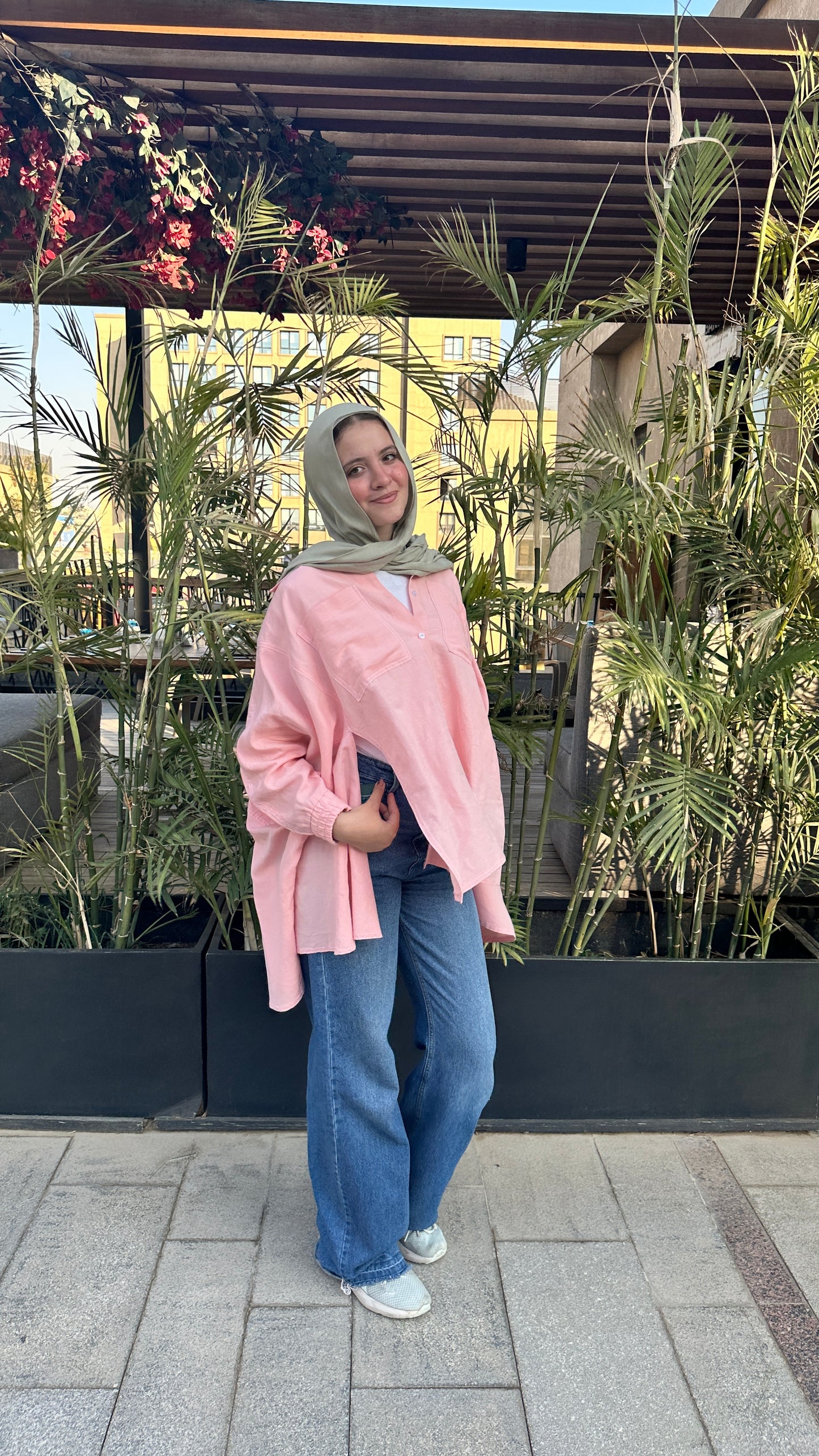 Pink Cloudy Blouse