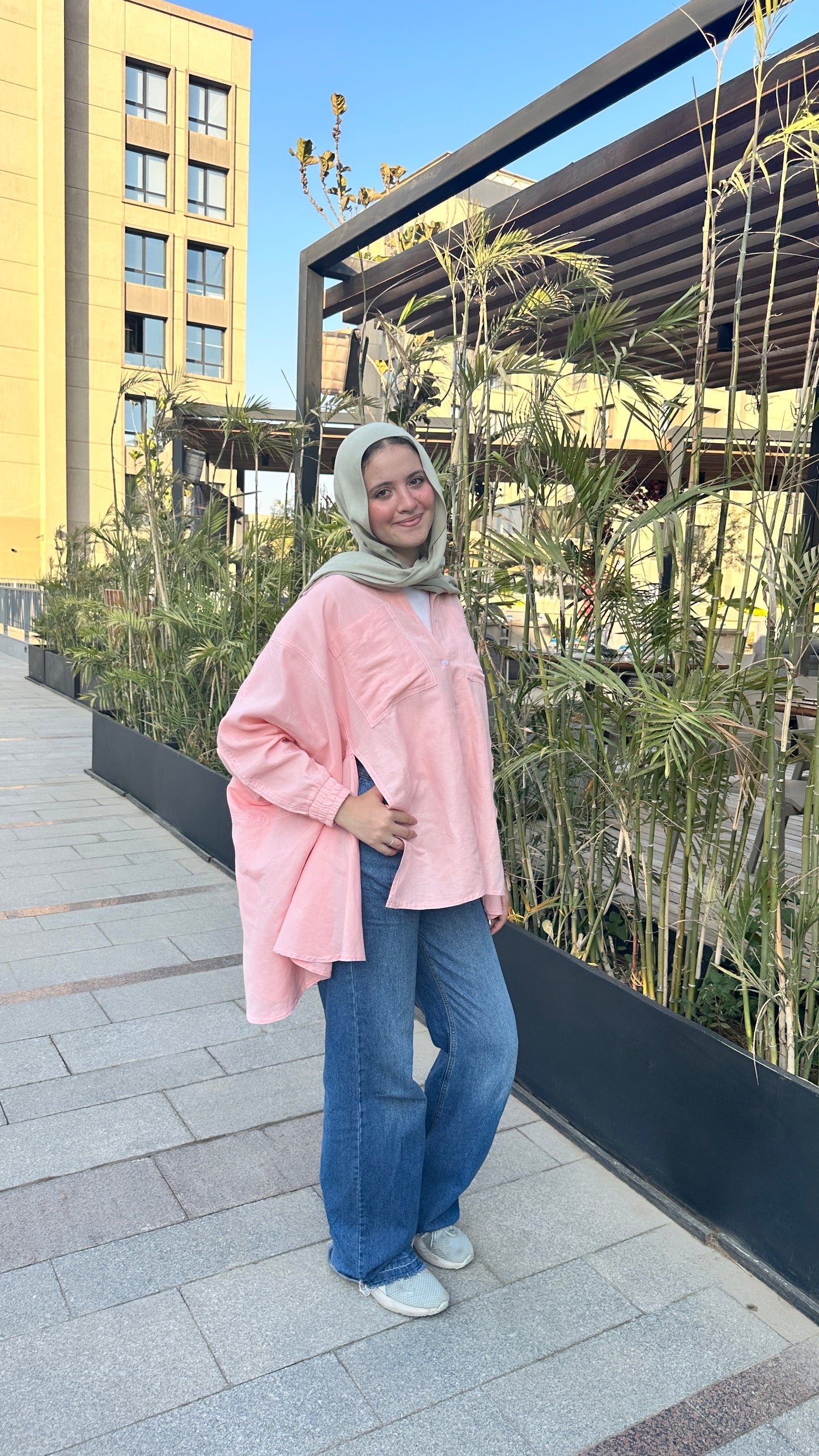 Pink Cloudy Blouse