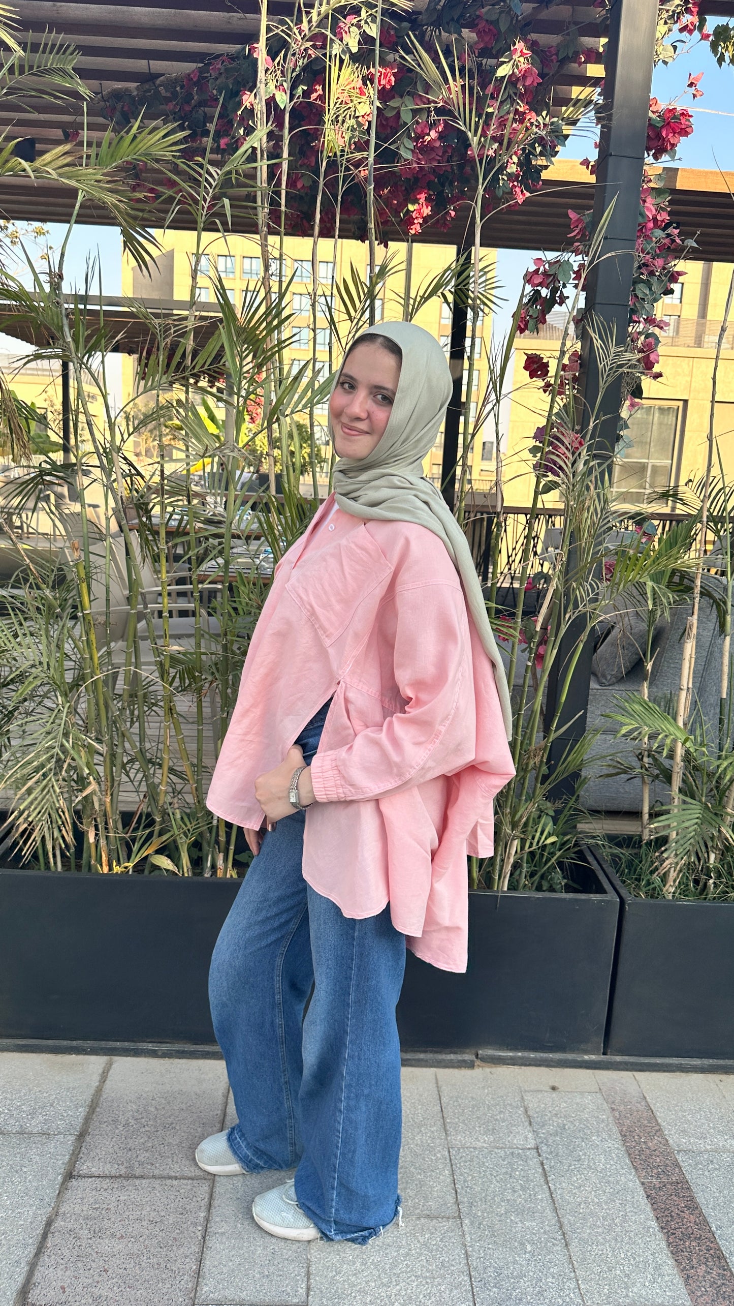 Pink Cloudy Blouse
